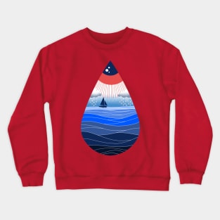 Sea of Tears Crewneck Sweatshirt